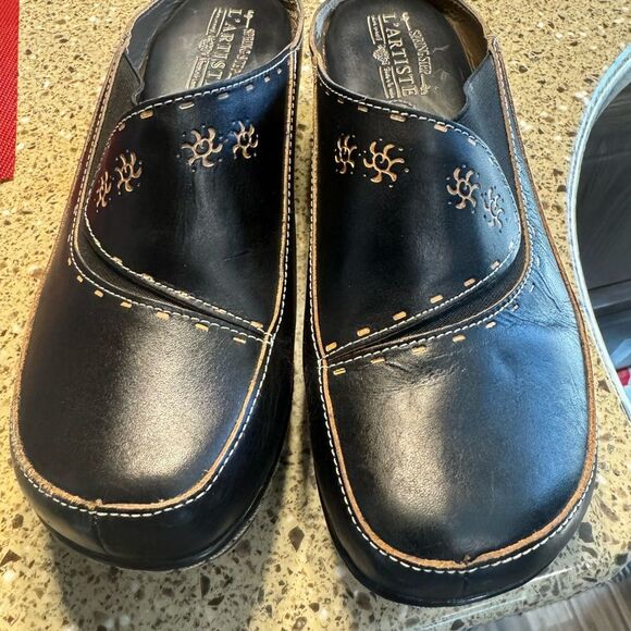 L’ARTISTE Chino Clogs Black EU 42 - Picture 2 of 5